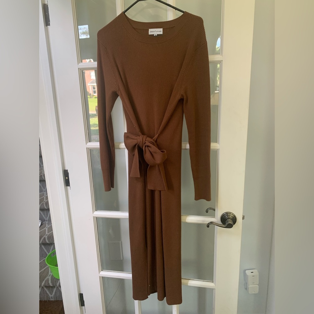 Like New⭐️Brown Sweater Dress⭐️Size L